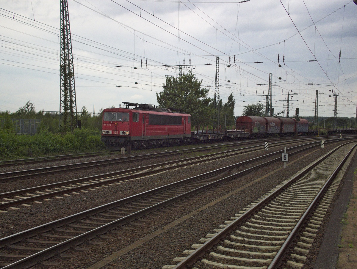 Erst fr�her Nachmittag und doch schon beinahe  Licht aus : 155 192 durchf�hrt Hamm.