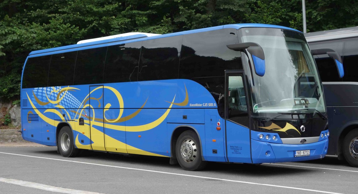 Eurorider C45 SRI A, steht auf dem K�nigseeparkplatz im Juli 2015