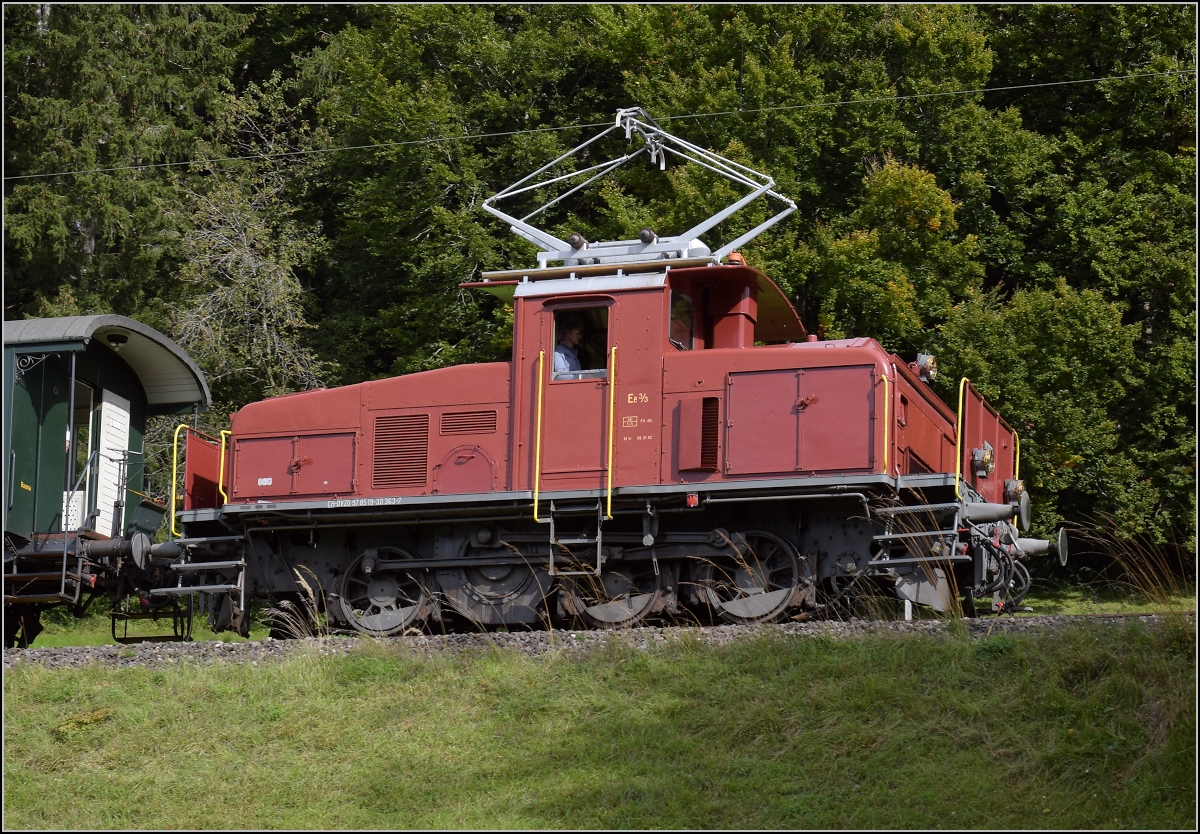 Fahrtag DVZO.

Ee 3/3 16363 in Emmetschloo. Oktober 2021.