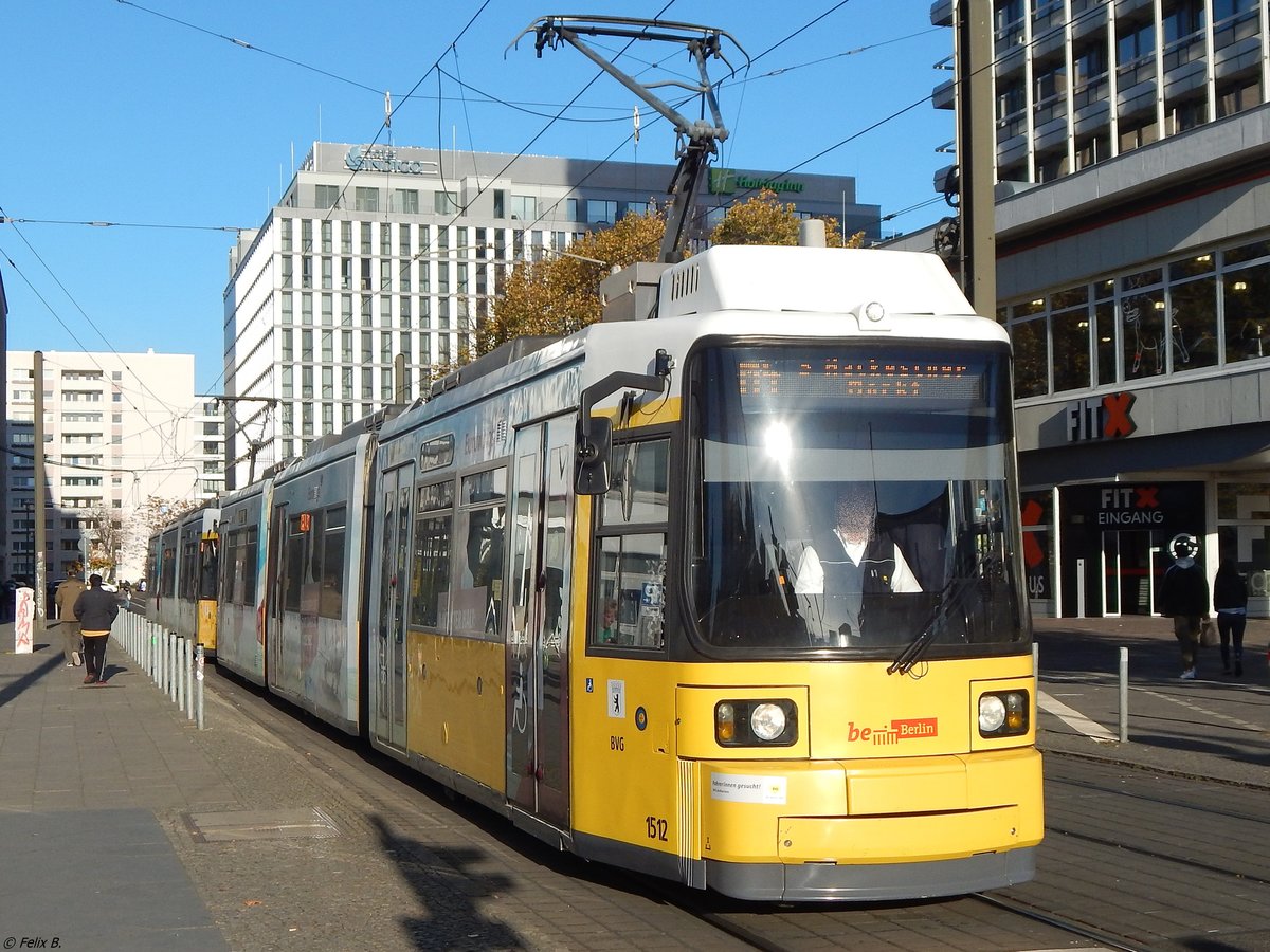 GT6 N-U Nr.1512 der BVG in Berlin.