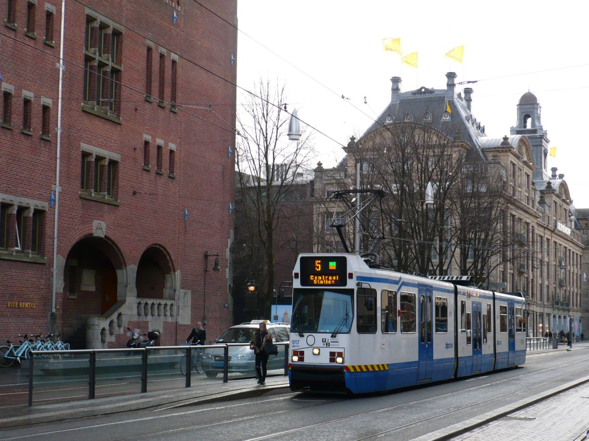 GVB TW 917 Damrak, Amsterdam 03-02-2016.

GVB tram 917 Damrak, Amsterdam 03-02-2016.