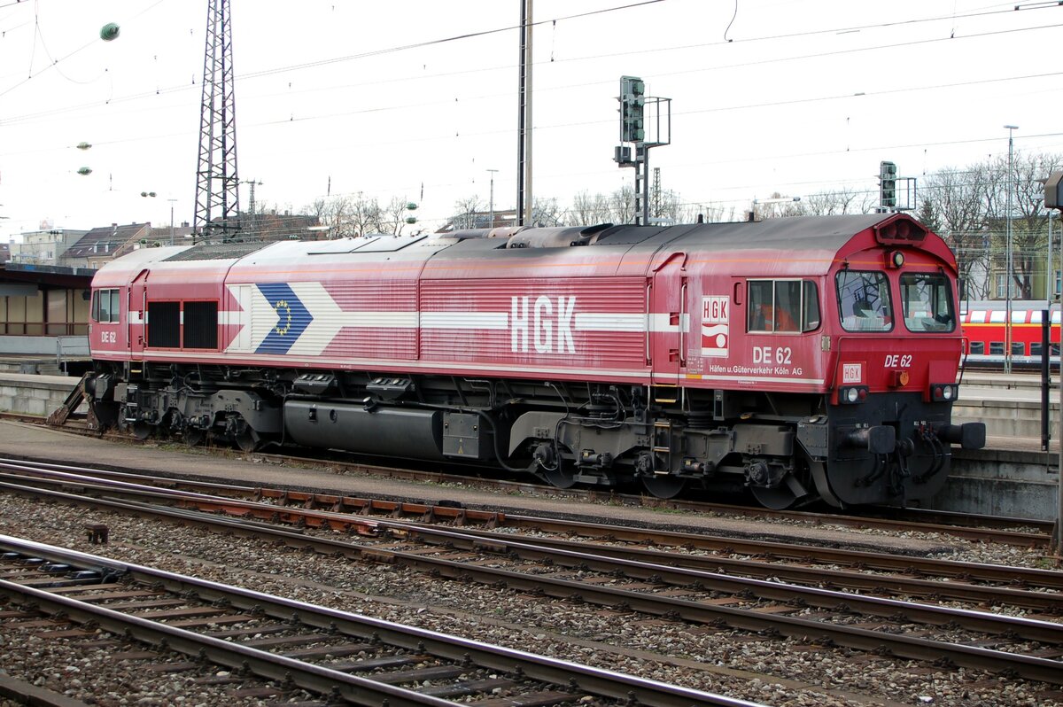 HGK De 62 in Ulm am 24.11.2006.