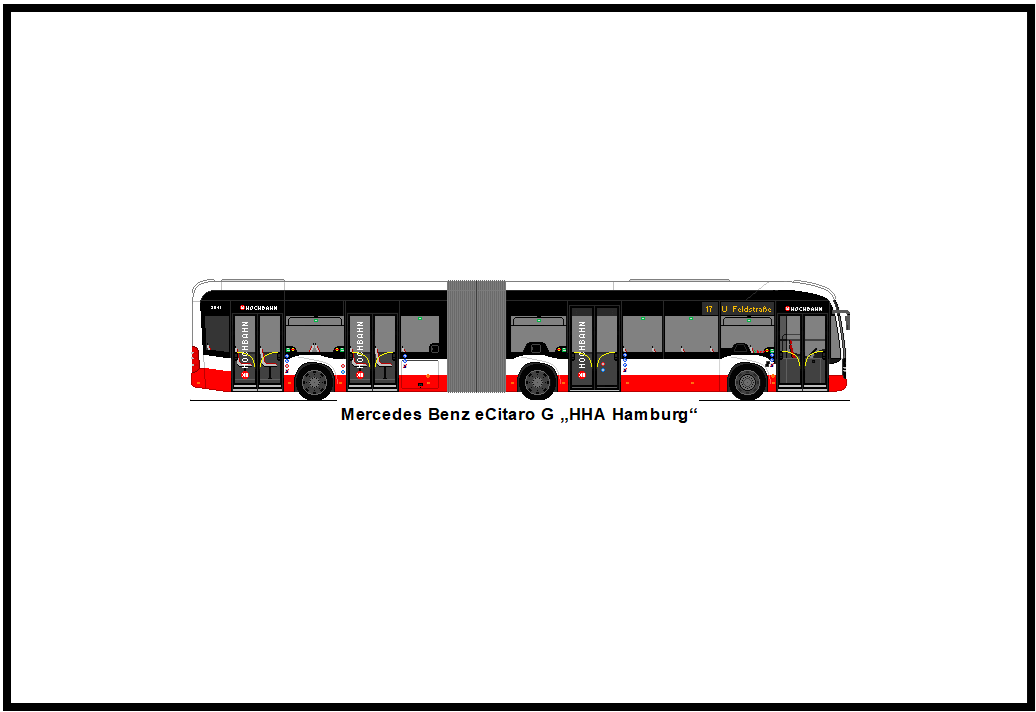 HHA Hamburg - Mercedes Benz eCitaro G