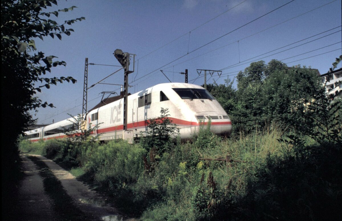 ICE 1 in Ulm im August 1998.