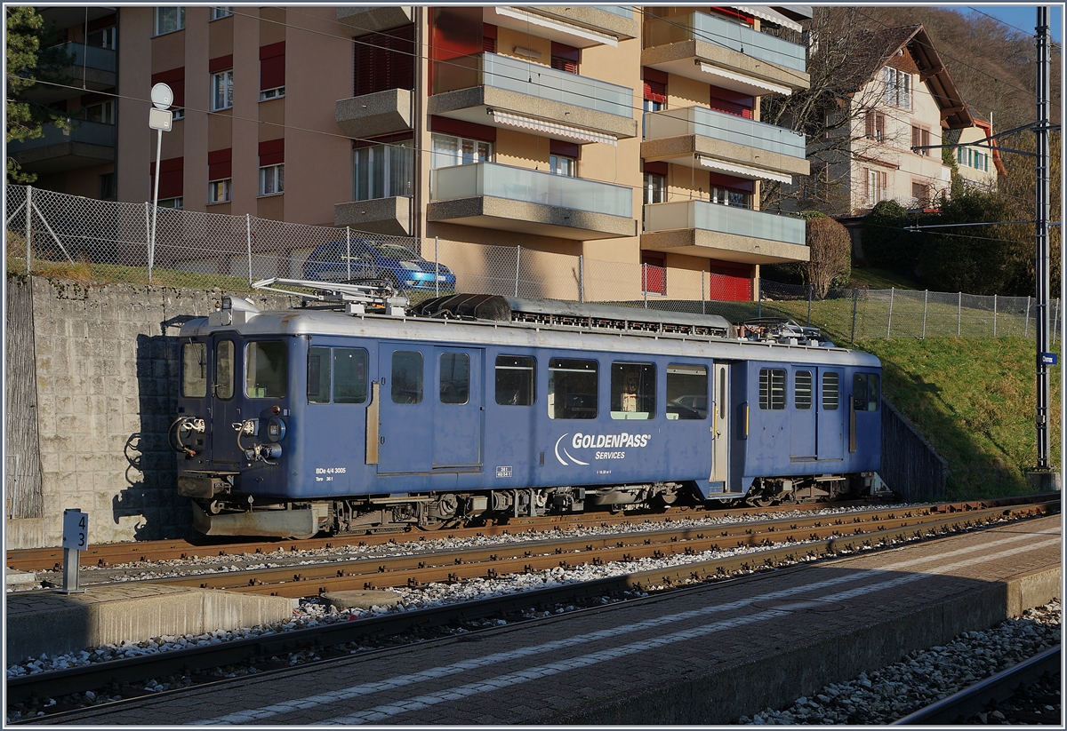 In Chernex steht der MOB BDe 4/4 3005.

6. Feb. 2020