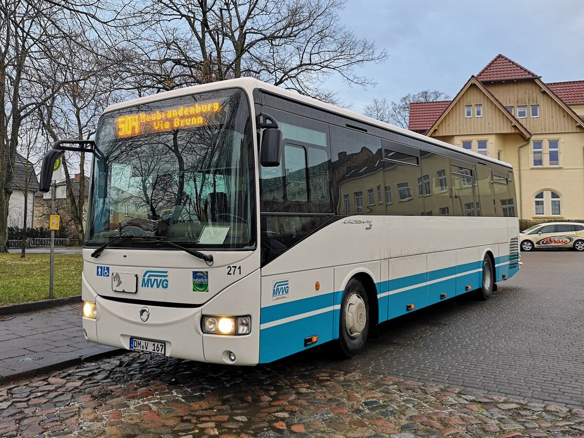 Irisbus Crossway der MVVG in Friedland.