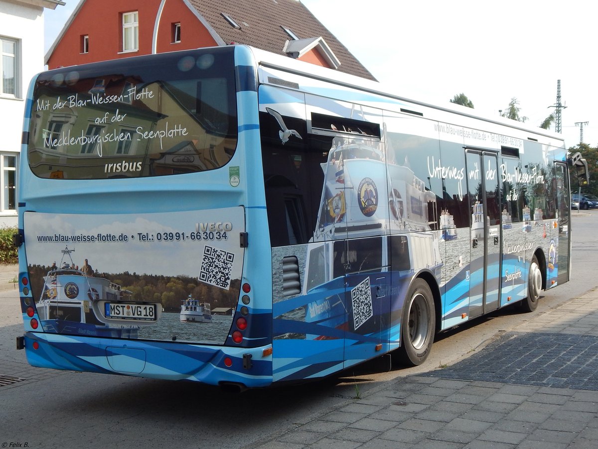 Irisbus Crossway der MVVG in Neubrandenburg.