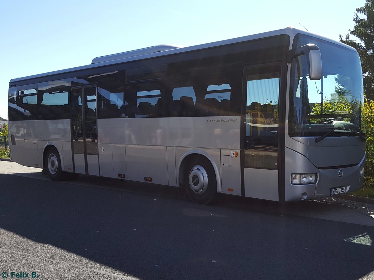 Irisbus Crossway der Ostseeklinik Köigshörn aus Deutschland in Sassnitz.