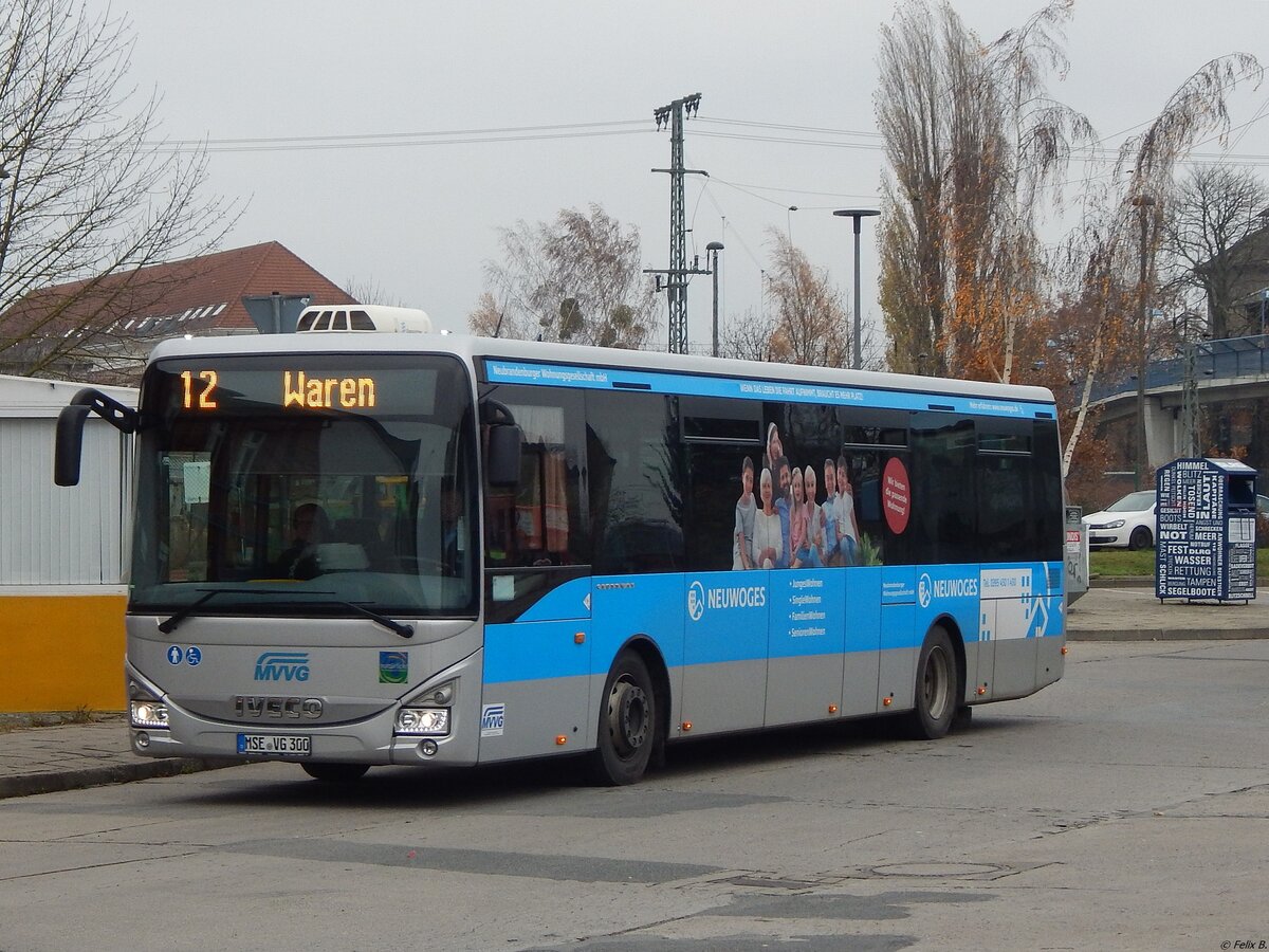 Iveco Crossway der MVVG in Neubrandenburg.