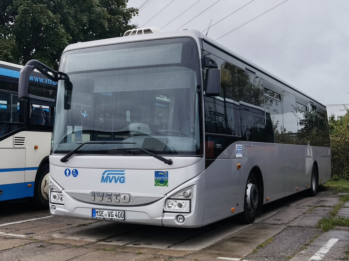 Iveco Crossway der MVVG in Neubrandenburg.