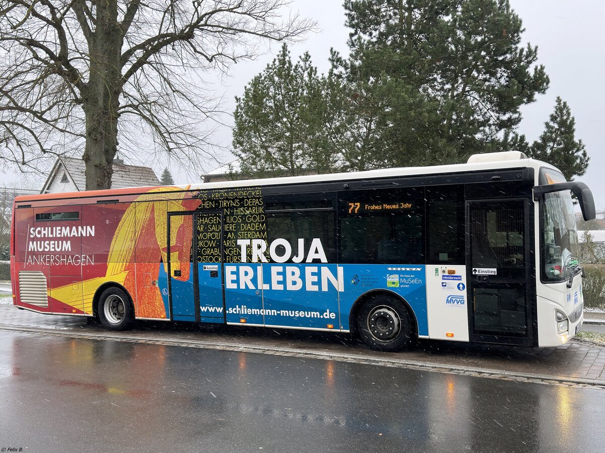 Iveco Crossway der MVVG in Plau am See.