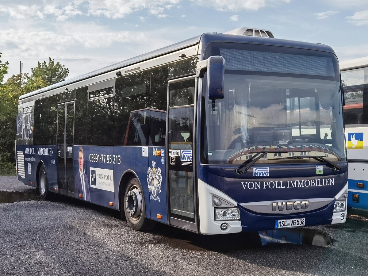 Iveco Crossway der MVVG in Röbel.