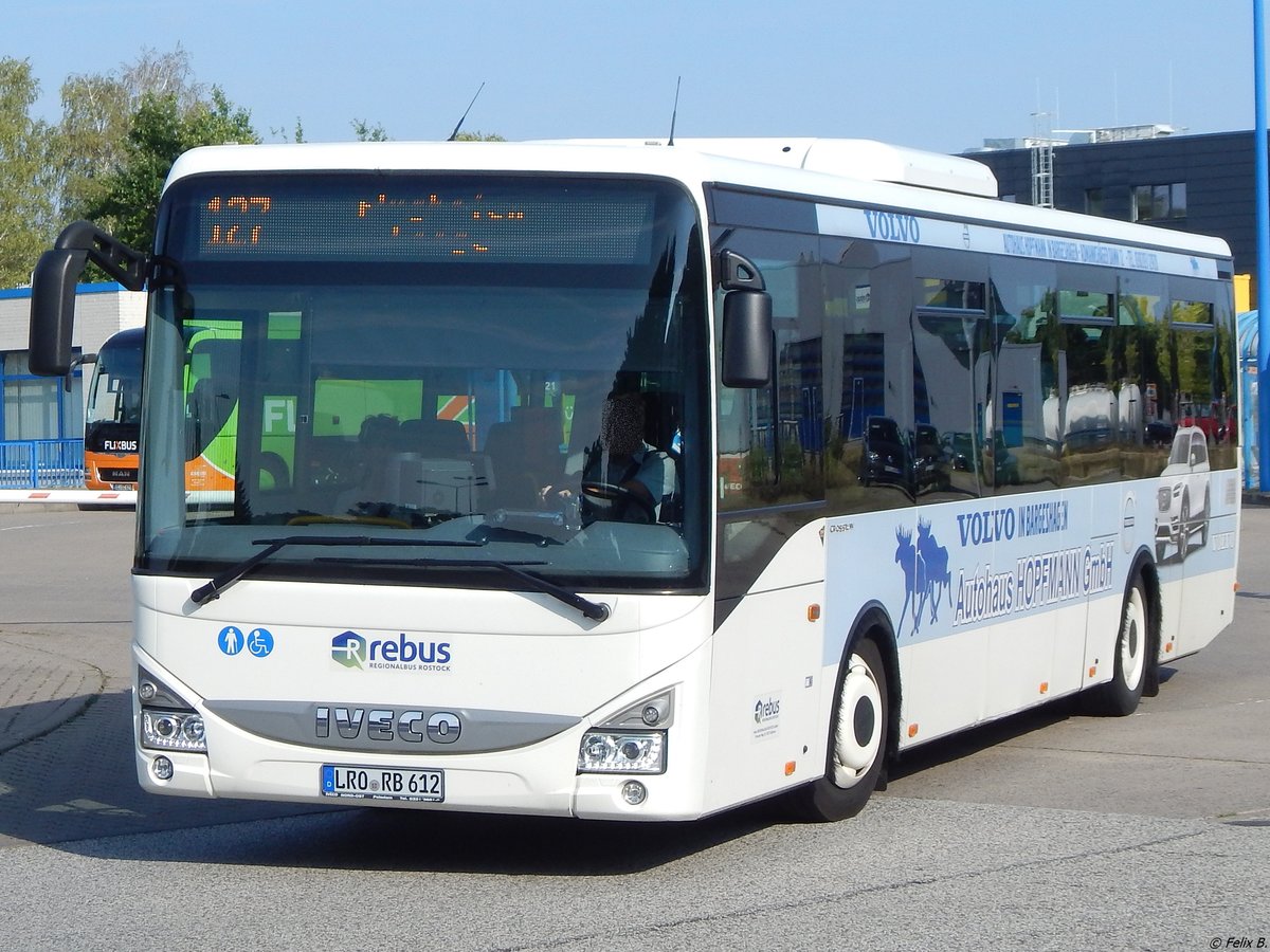 Iveco Crossway von Regionalbus Rostock in Rostock.