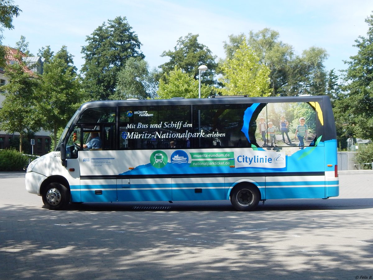 Iveco Daily mit TS-Aufbau der MVVG in Waren.