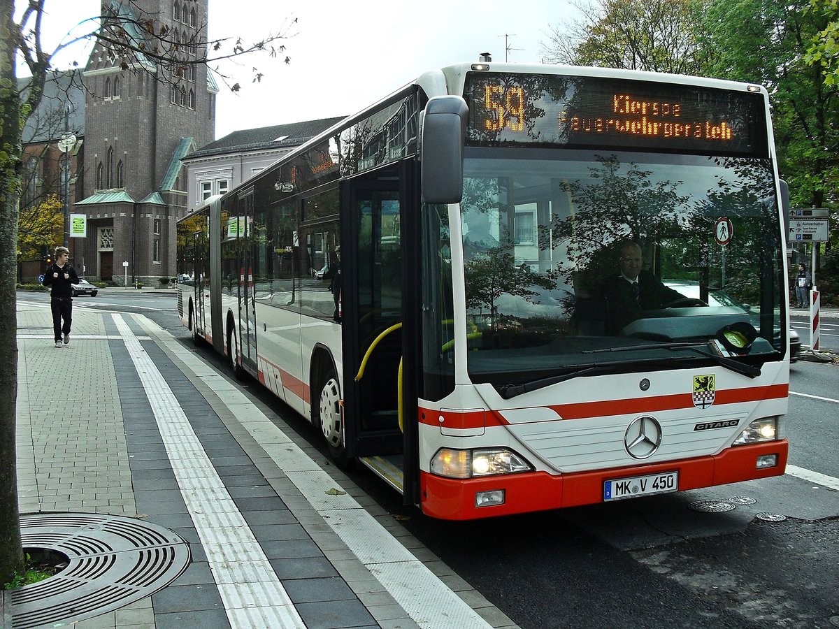Kierspe Wildenkuhlen , Bus der MVG L�denscheid,aufgenommen 2010:10:25
