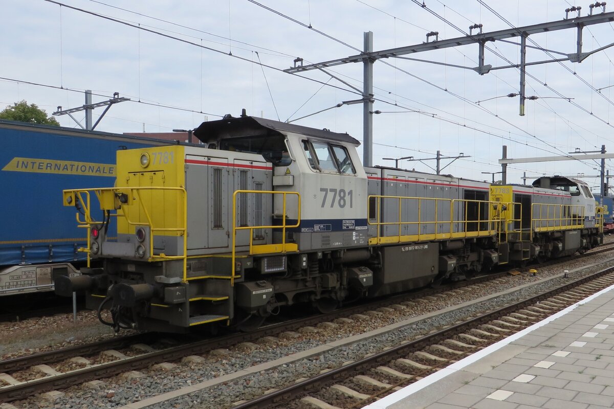 Lineas 7781 steht am 2 September 2022 in 's-Hertogenbosch.