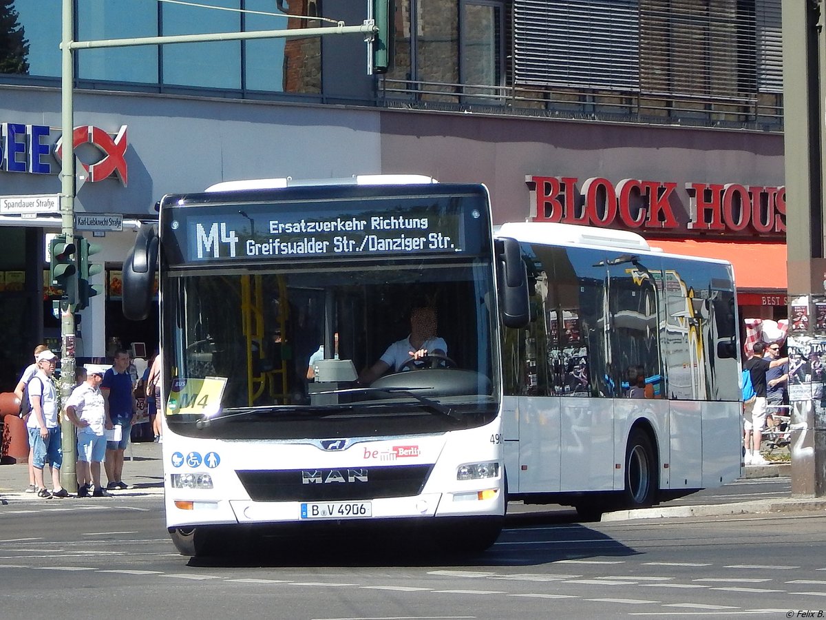 MAN Lion's City der BVG in Berlin.