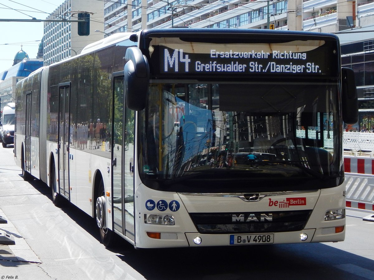 MAN Lion's City der BVG in Berlin.