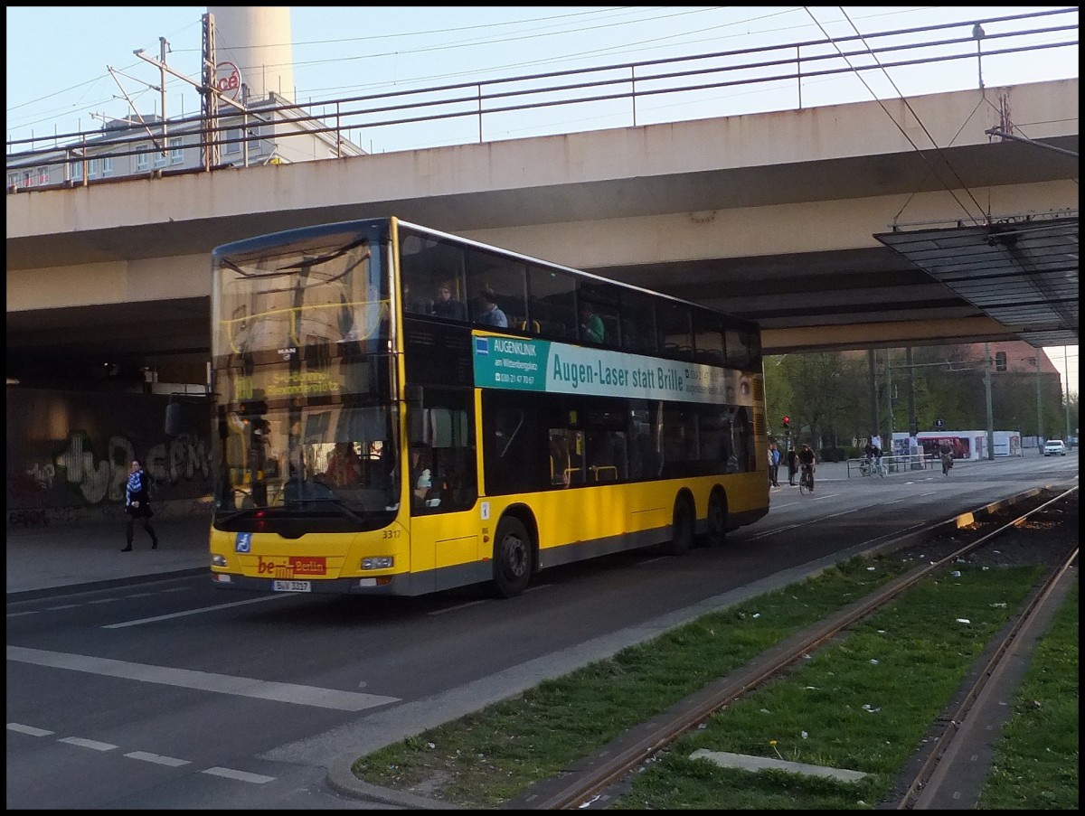 MAN Lion's City DD der BVG in Berlin.