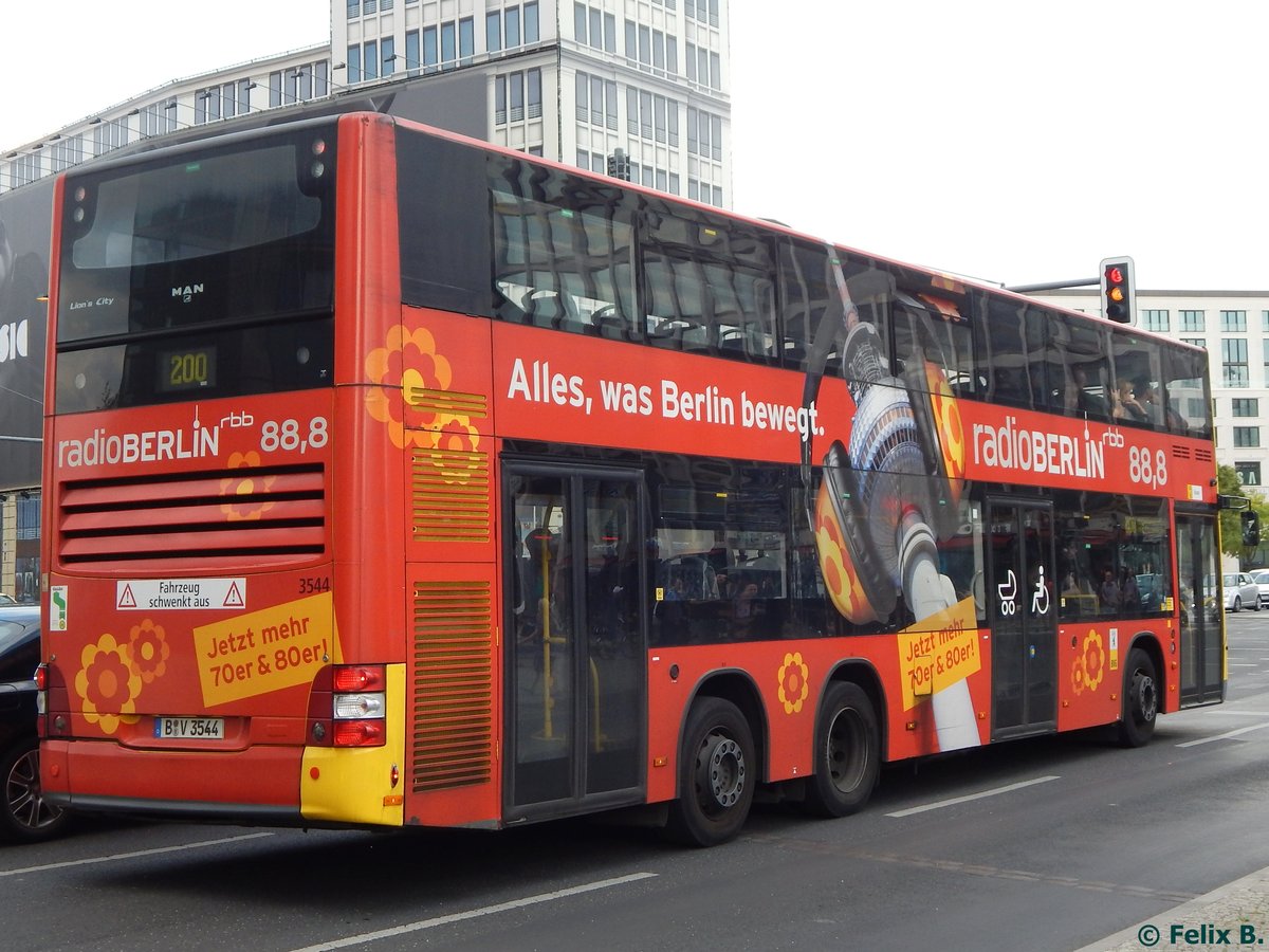 MAN Lion's City DD der BVG in Berlin.