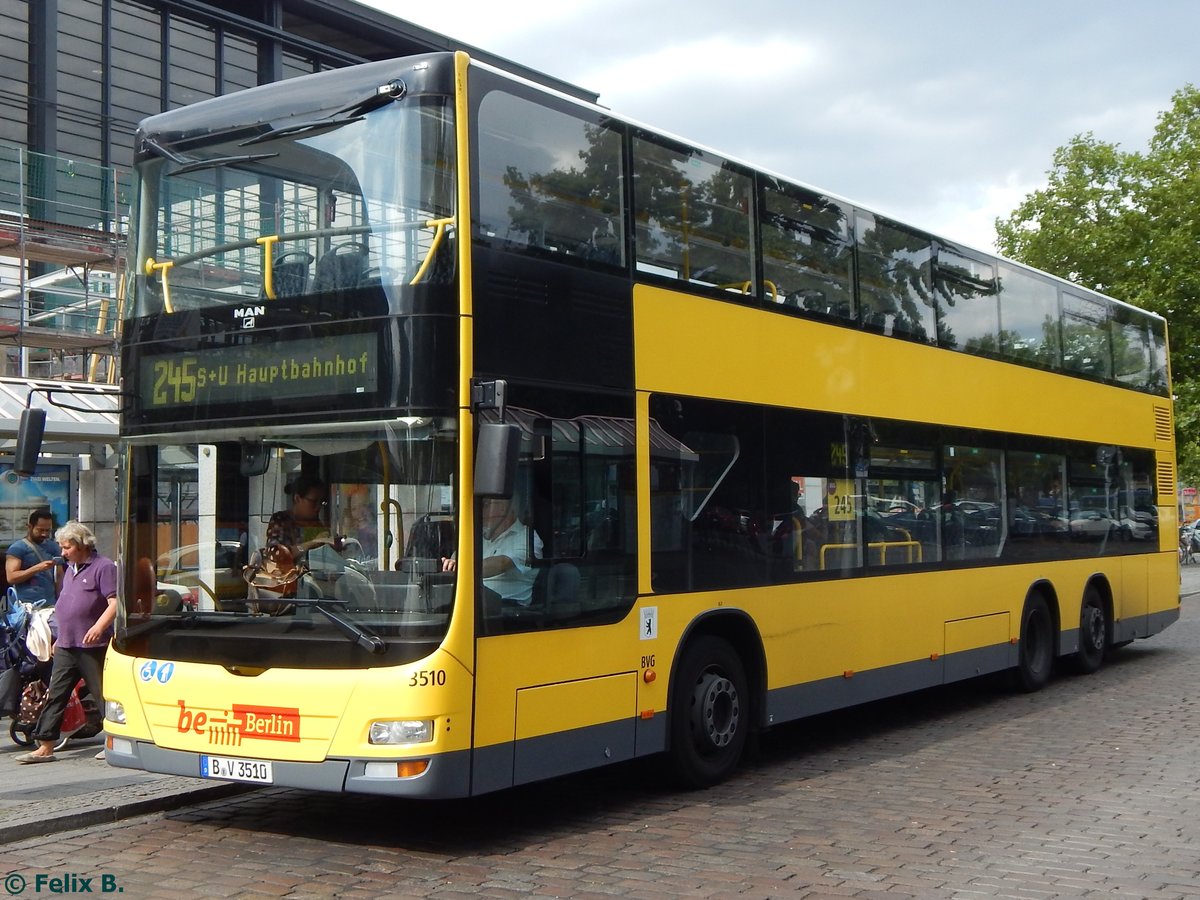 MAN Lion's City DD der BVG in Berlin.