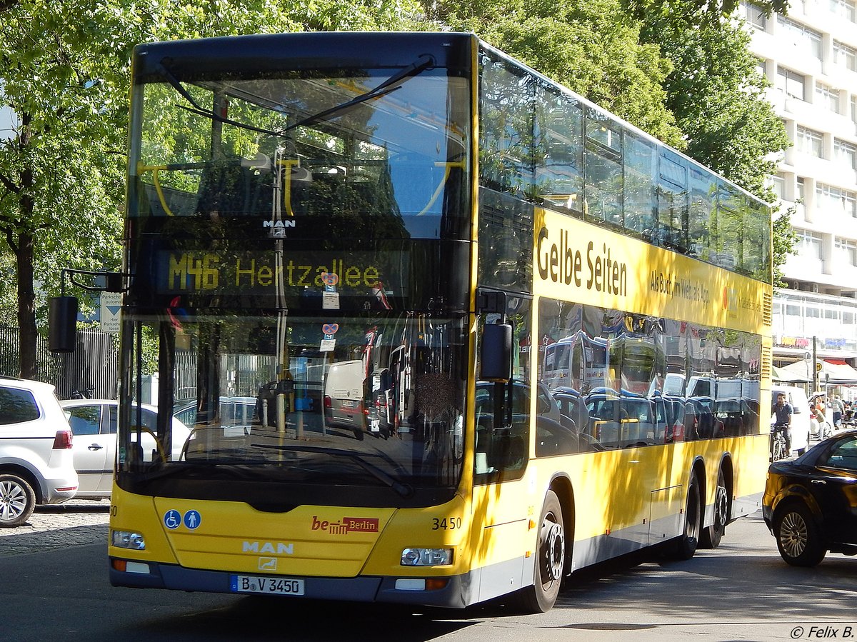 MAN Lion's City DD der BVG in Berlin.