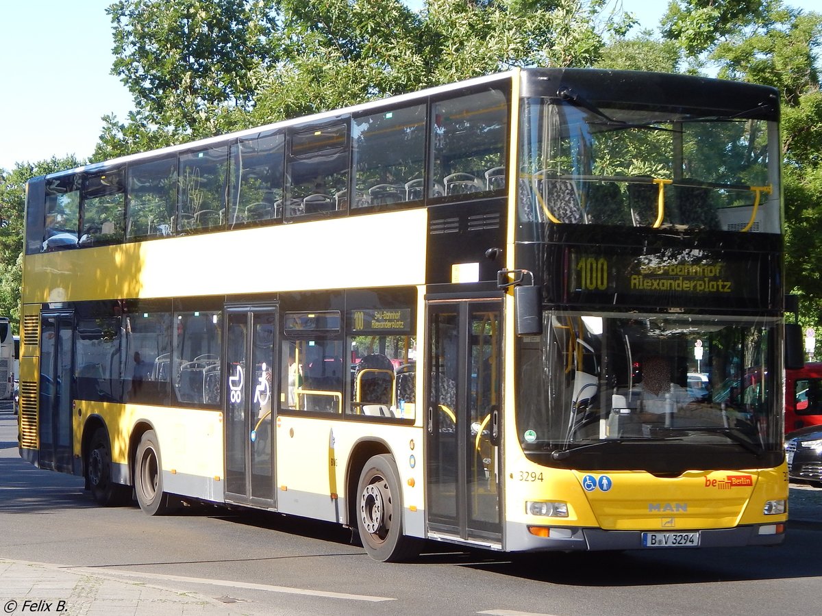 MAN Lion's City DD der BVG in Berlin.