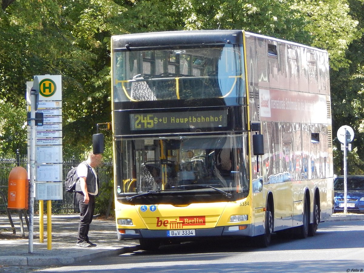 MAN Lion's City DD der BVG in Berlin.