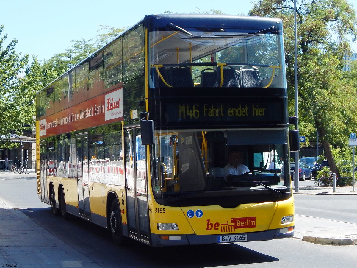 MAN Lion's City DD der BVG in Berlin.