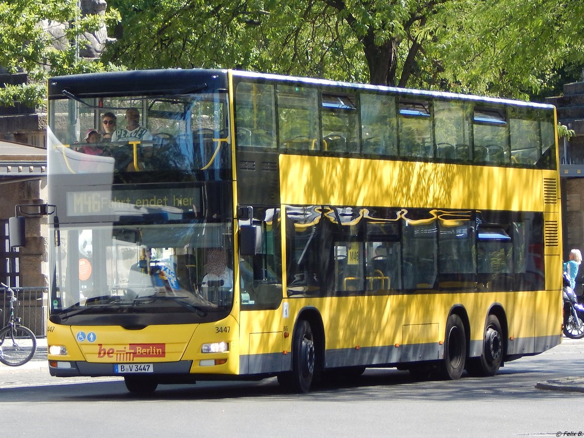 MAN Lion's City DD der BVG in Berlin.