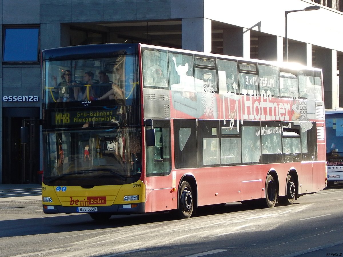 MAN Lion's City DD der BVG in Berlin.