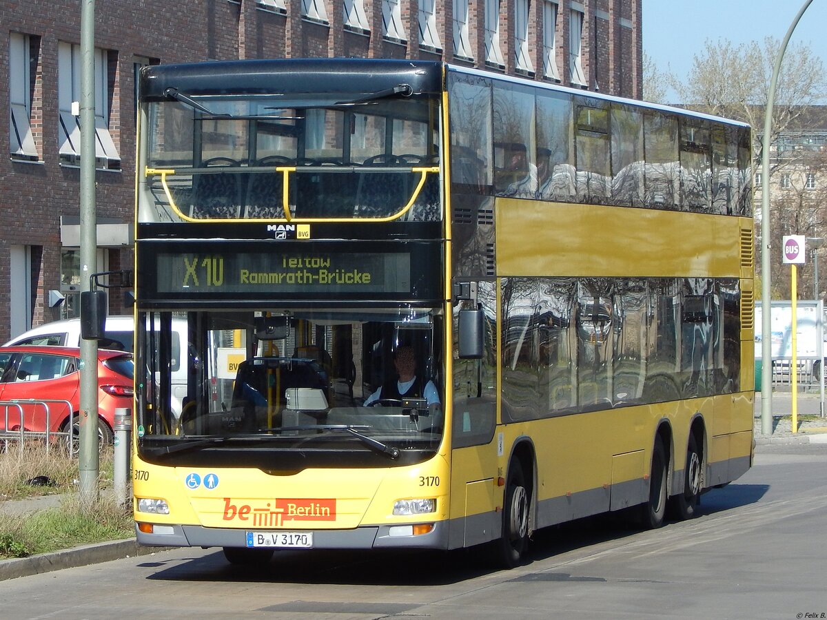 MAN Lion's City DD der BVG in Berlin.