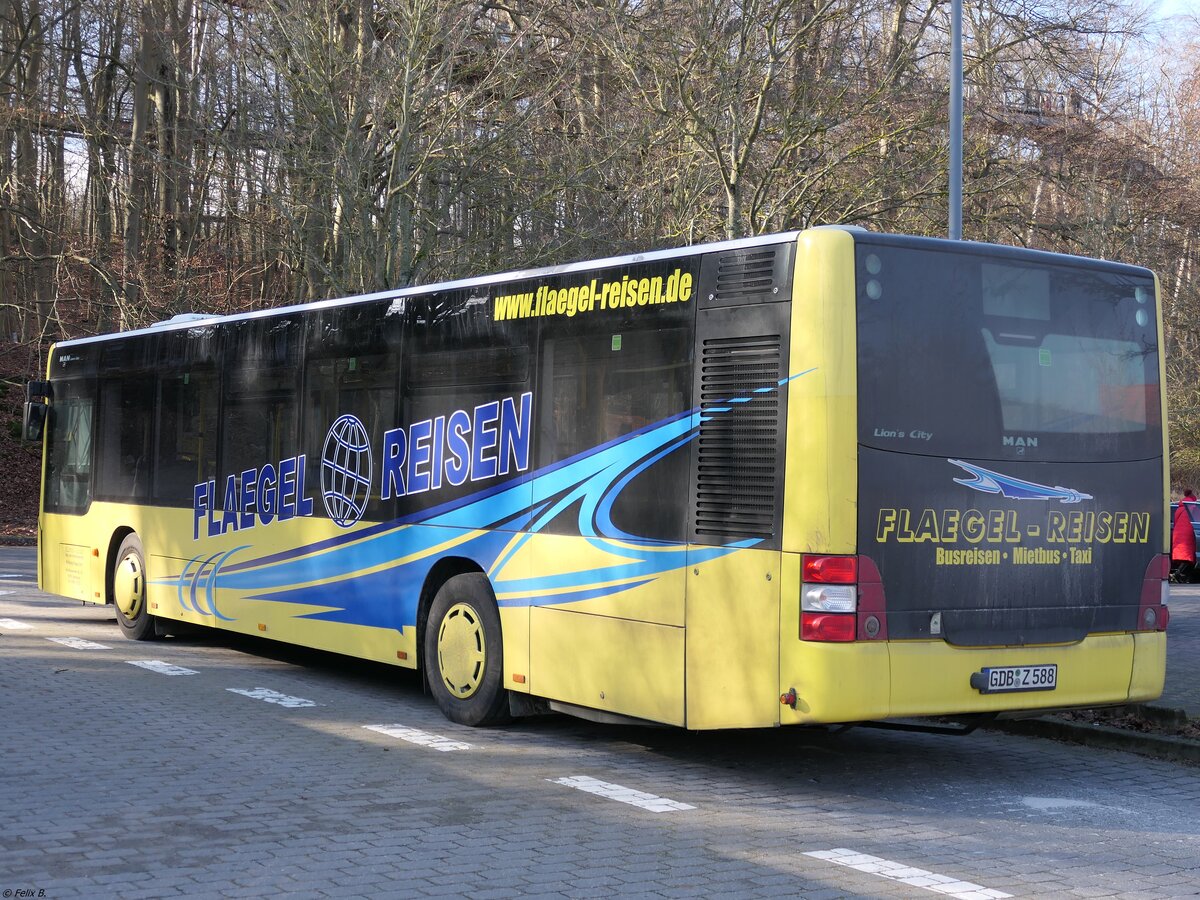 MAN Lion's City von Flaegel Reisen aus Deutschland (ex Transports urbains du Cambresis - CR-223-CA) in Heringsdorf. 