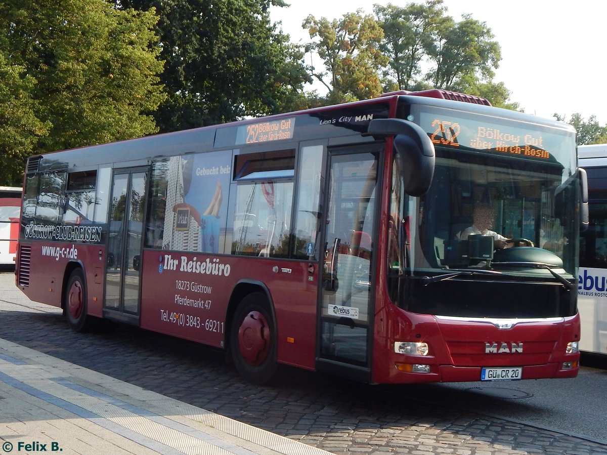 MAN Lion's City von Güstrow-Club-Reisen aus Deutschland in Güstrow.