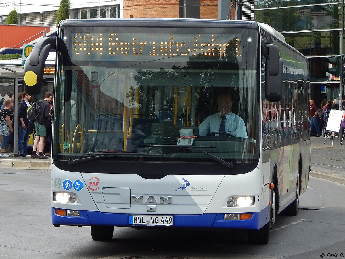 MAN Lion's City von Havelbus in Potsdam.