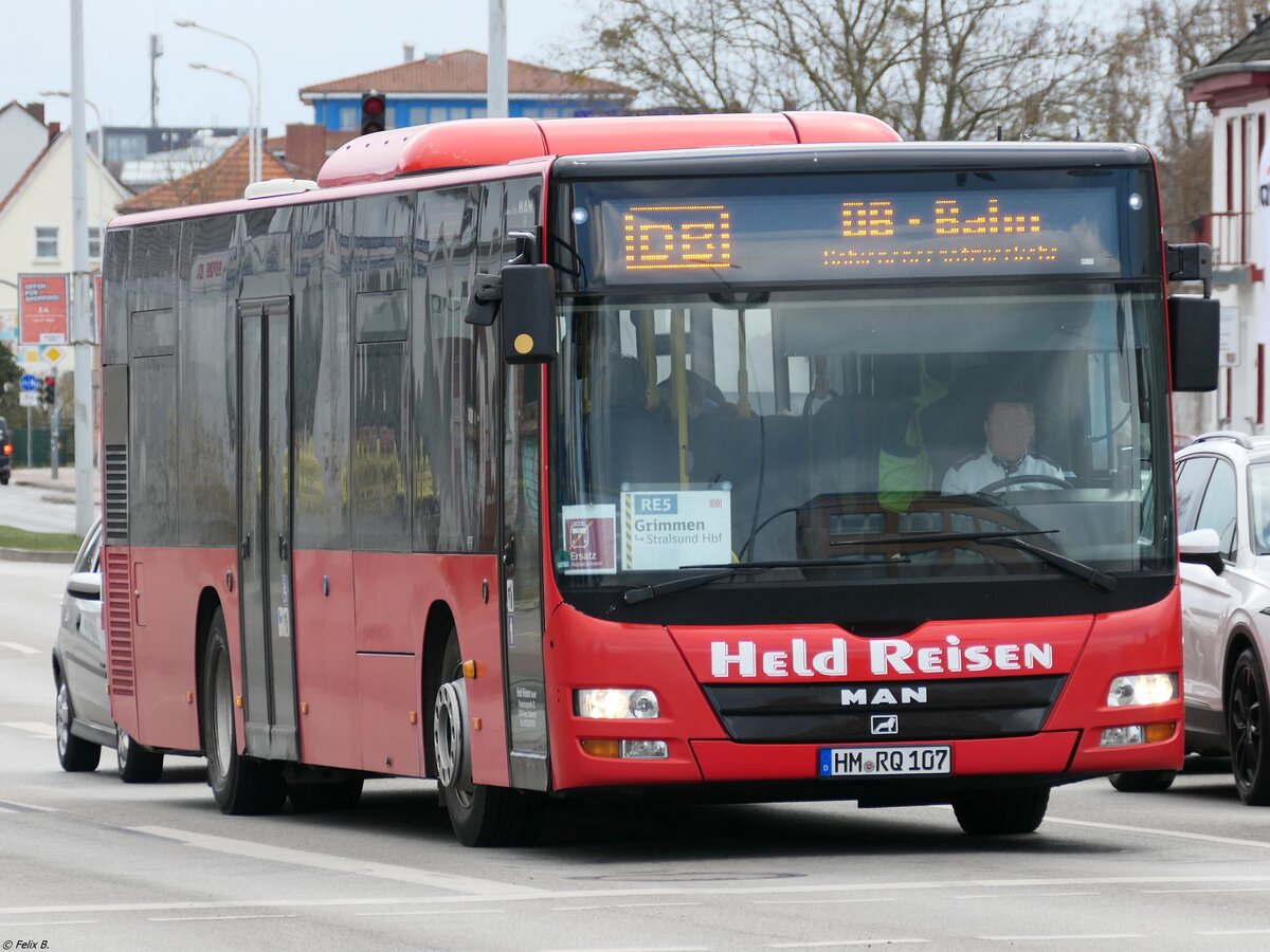 MAN Lion's City von Held-Reisen aus Deutschland in Neubrandenburg.