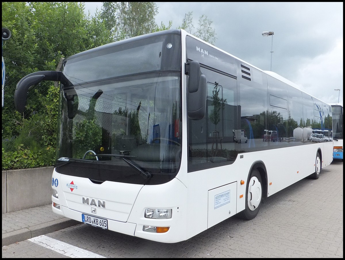 MAN Lion's City der K�stenbus GmbH in Rostock.