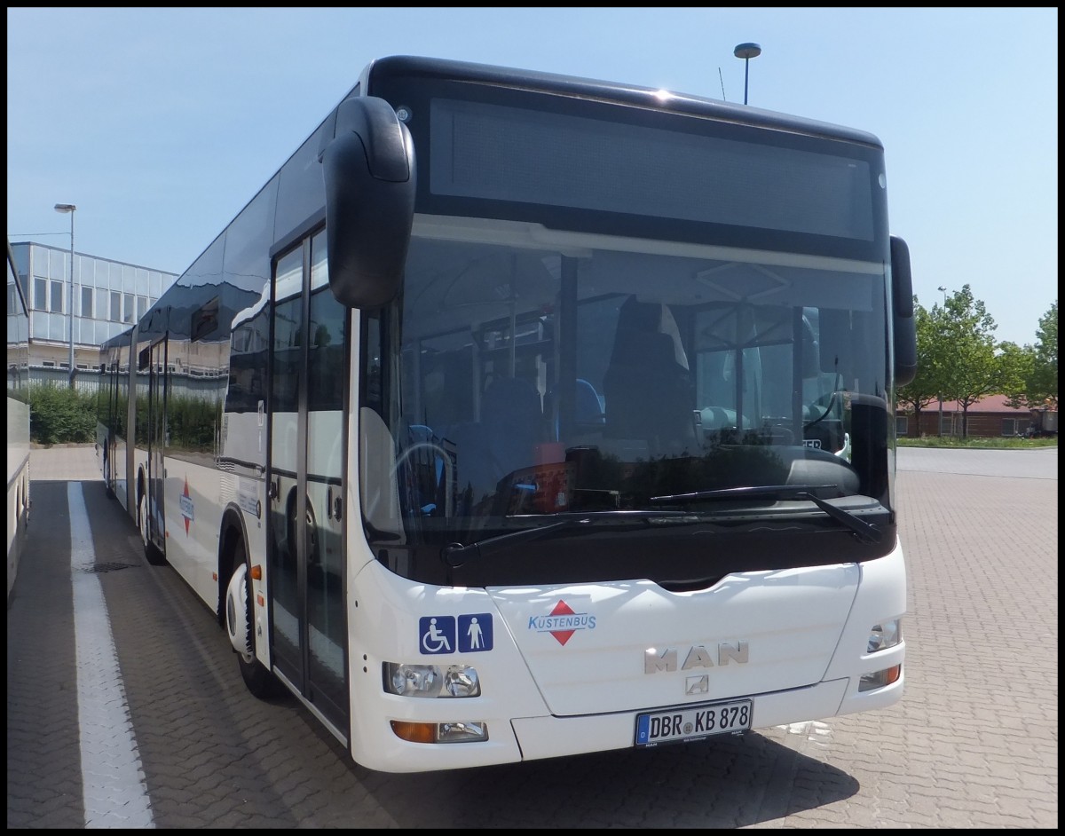 MAN Lion's City der K�stenbus GmbH in Rostock.