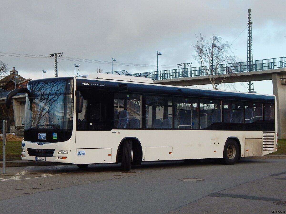 MAN Lion's City LE Ü der MVVG in Neubrandenburg. 