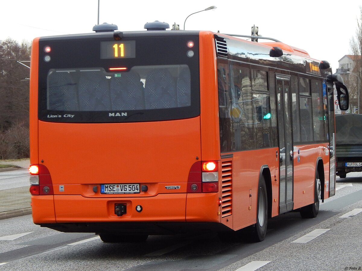 MAN Lion's City LE Ü der MVVG in Waren.