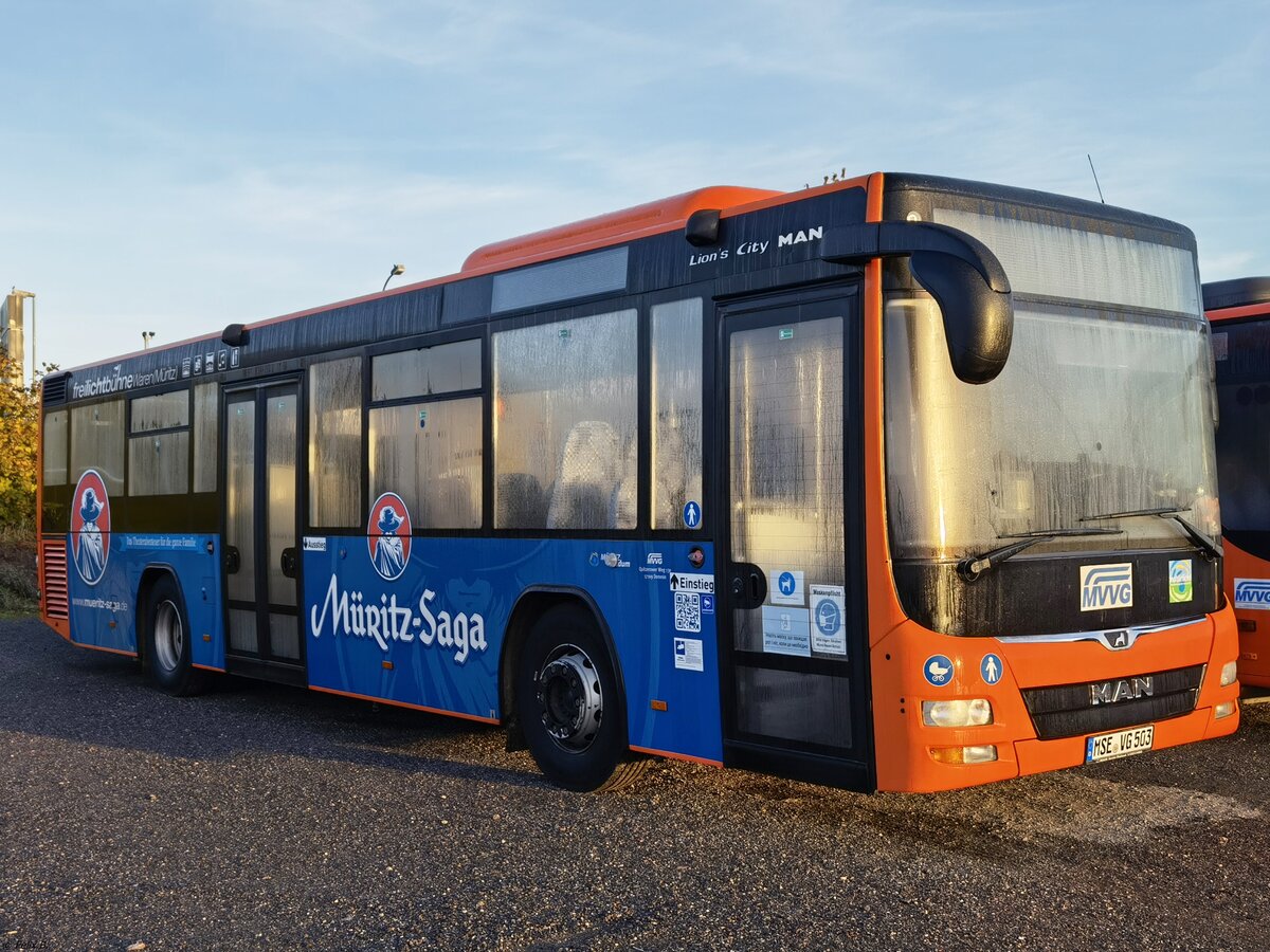 MAN Lion's City LE � der MVVG in R�bel.