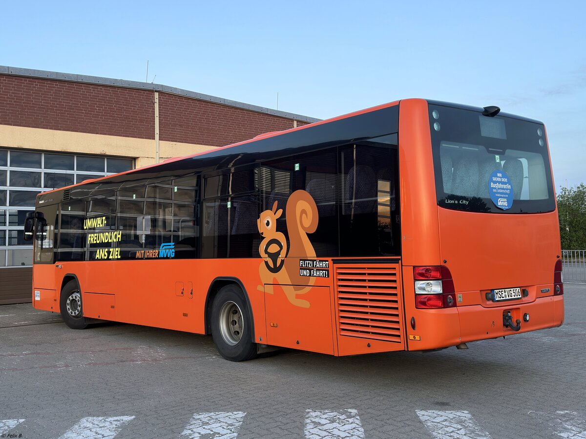 MAN Lion's City LE Ü der MVVG in Waren. 