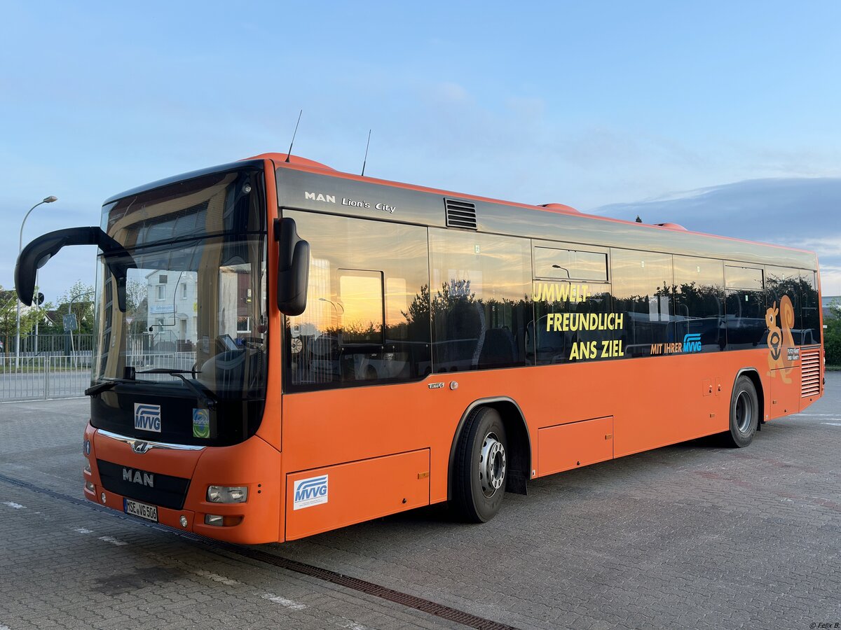 MAN Lion's City LE Ü der MVVG in Waren. 
