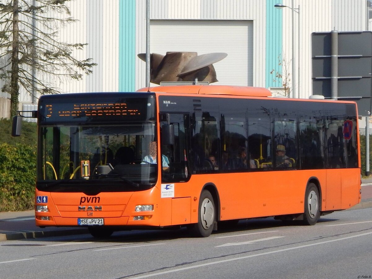 MAN Lion's City der PVM Waren in Waren.