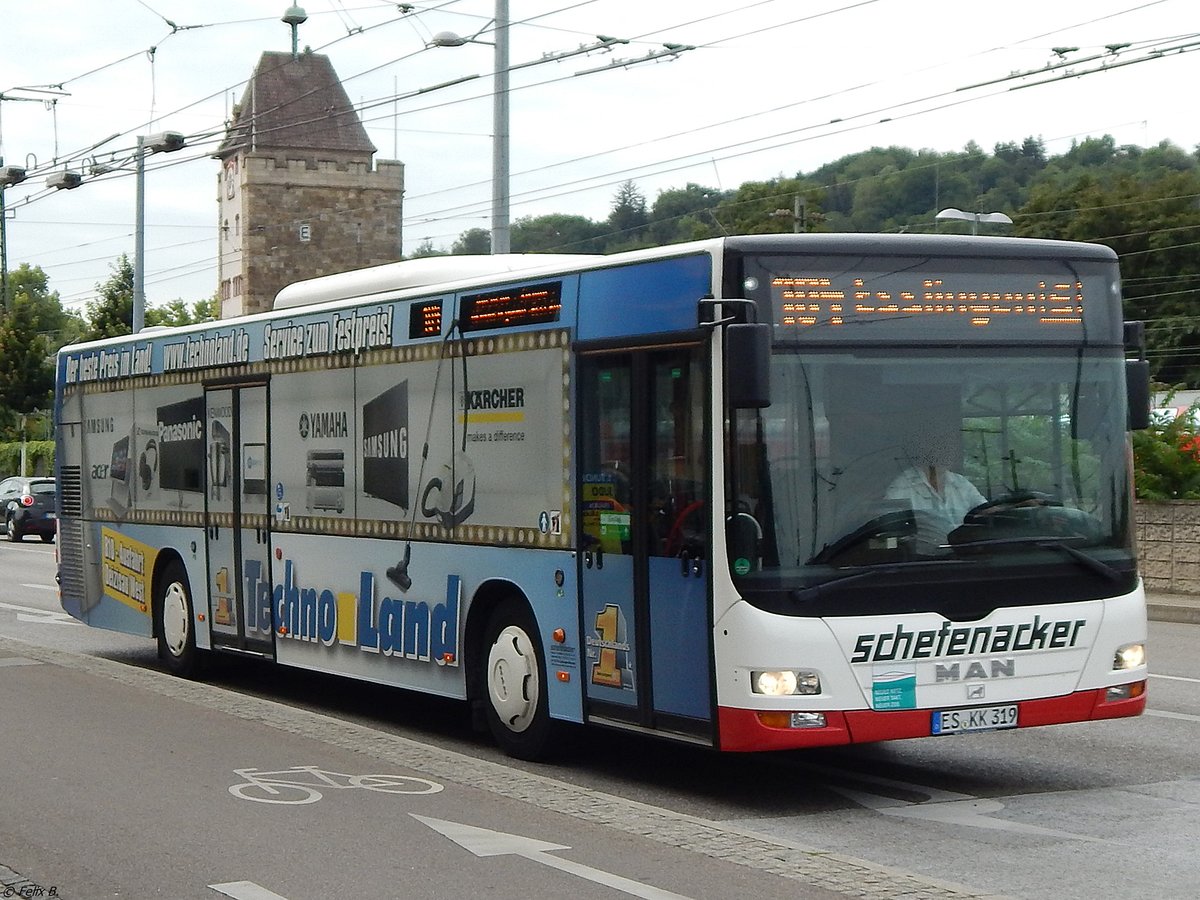 MAN Lion's City von Schefenacker aus Deutschland in Esslingen.