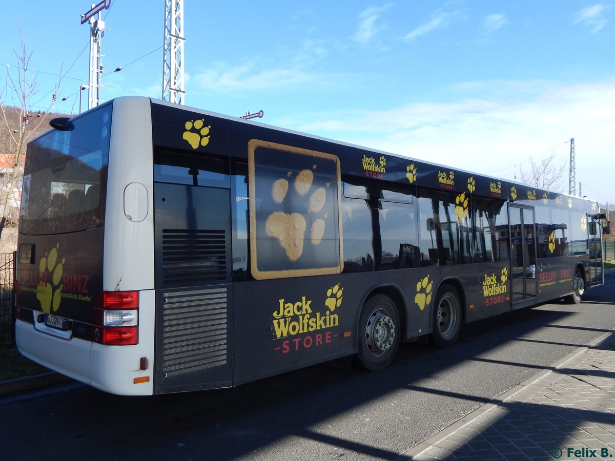 MAN Lion's City der VVR in Sassnitz. 
