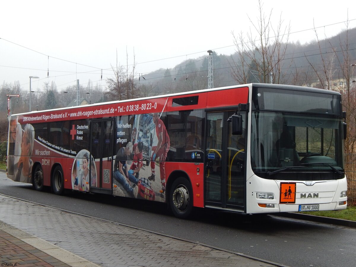 MAN Lion's City der VVR in Sassnitz.