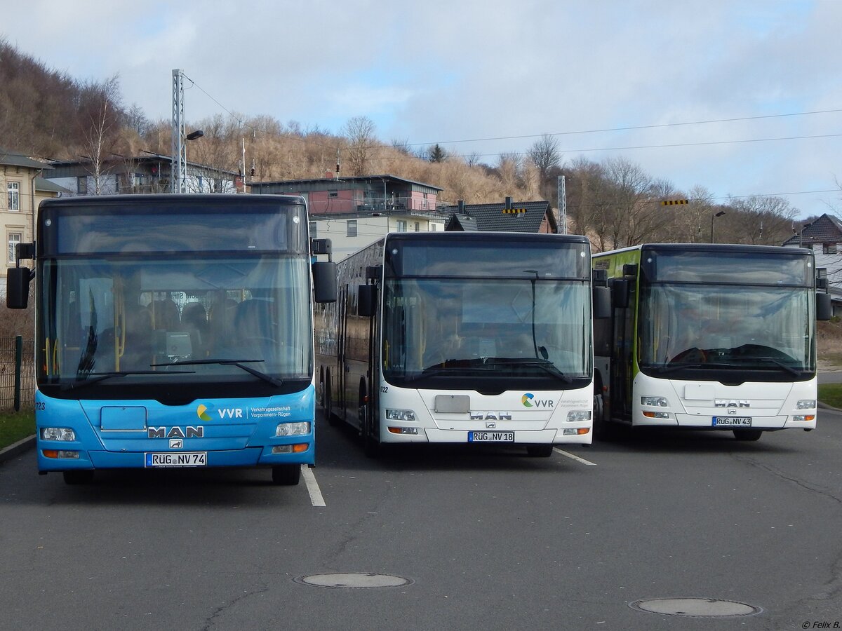 MAN Lion's City der VVR in Sassnitz.