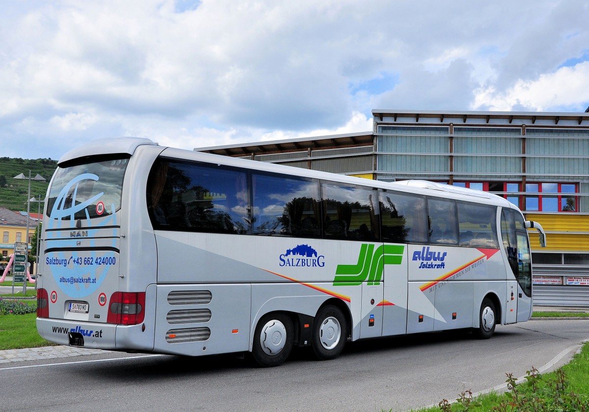 MAN Lions Coach von albus Salzkraft am 22.5.2013 in Krems gesehen.