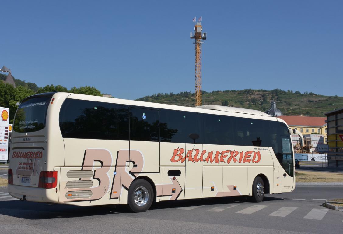 MAN Lion`s Coach von Baumfried Reisen aus �sterreich 06/2017 in Krems.